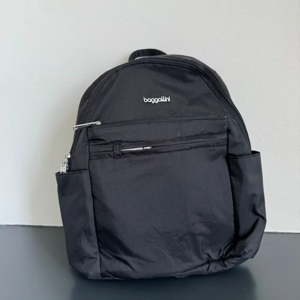 Baggallini Anti Theft Vacation Securetex Backpack Lightweight Travel Bag RFID